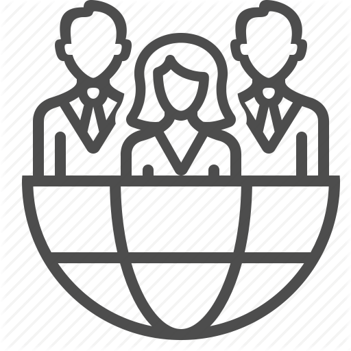 Globe, International, Man, People, Travel, Travel Agent, Woman Icon