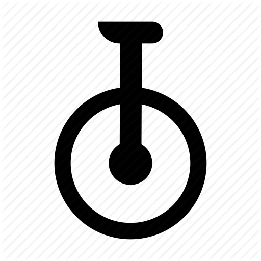 Circus, Monocycle, Transport Icon