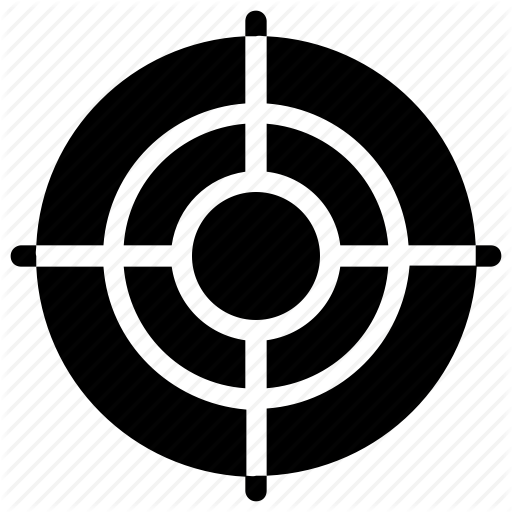 Goal, See, Target Icon, Aim Icon
