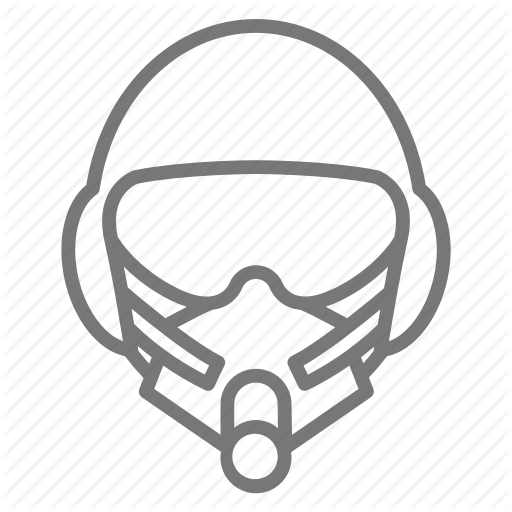 Air Force, Helmet, Military, Pilot Icon