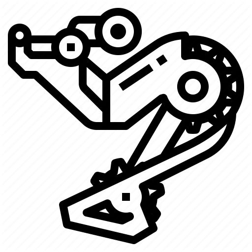 Bicycle, Change, Derailleur, Device, Gear Icon