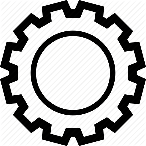 Configuration, Control, Engine, Gear Icon
