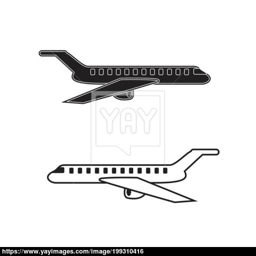 Aircraft Icons Mobile App, Printing, Web Site Icon Simple