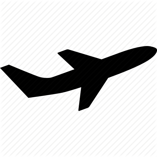 Aeroplane, Airline, Airplane, Flight, Jetliner, Plane, Side Icon