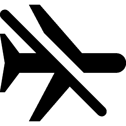 Transport Airplane Mode Off Icon Windows Iconset