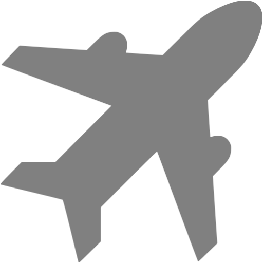 Gray Airport Icon