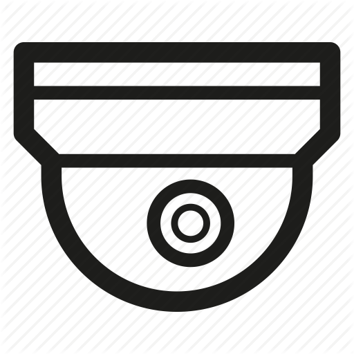 Camera, Dome, Security, System Icon