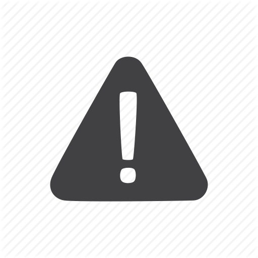 Alert, Exclamation, Warning Icon