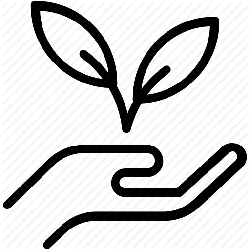 Agriculture, Ecology, Hand, Leaves, Natural Icon