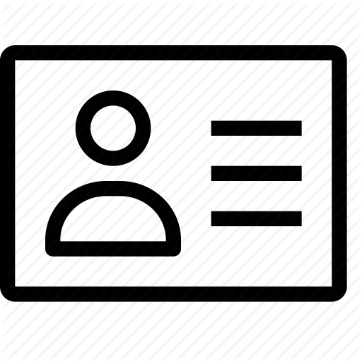 Business, Card, Info, Name, Profile Icon