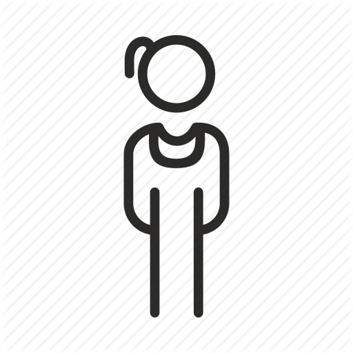 Alone, Female, Girl, People, Person, She, Woman Icon