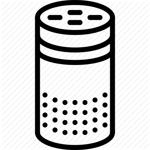 Alexa, Amazon, Devices, Echo, Outline Icon