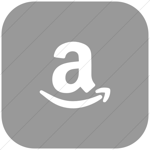 Flat Rounded Square White On Light Gray Foundation