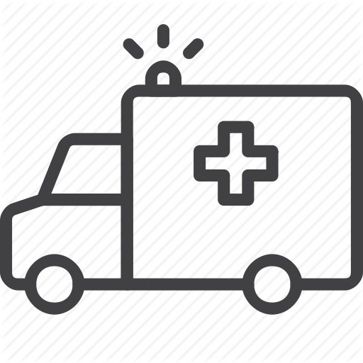 Ambulance, Car, Medical, Truck Icon