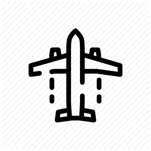 Aircraft, Airplane, Airport, Flight, Take Off, Transport Icon