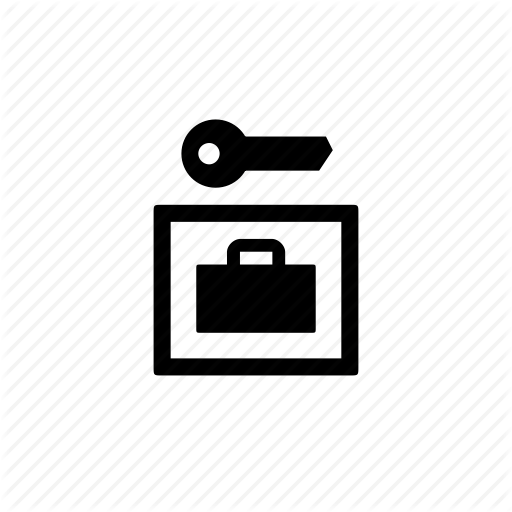 Amenities, Locker, Travel Icon