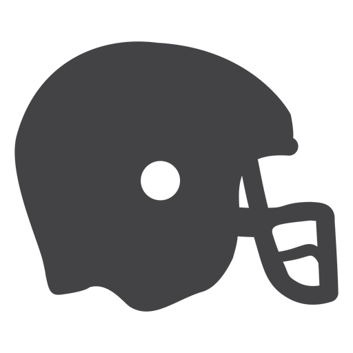 American Football Helmet Flat Icon