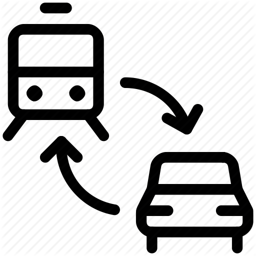 Car, Ticket, Transfer, Transport, Transportation, Travel Icon