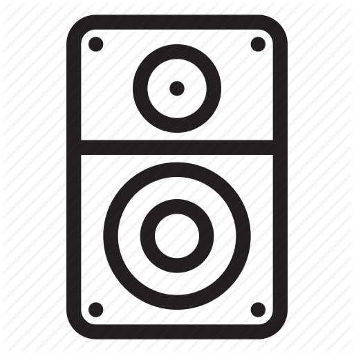 Bass, Computer, Electronic, Hardware, Sound, Speaker Icon