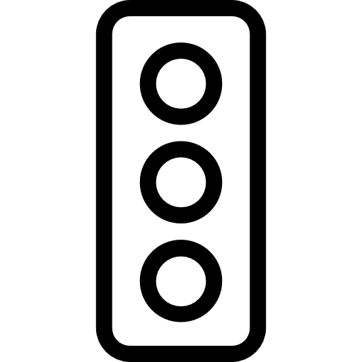 Pictures Of Traffic Light Icon Black And White