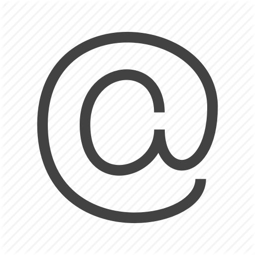Ampersand, At, Contacts, Email, Mail, Sign Icon