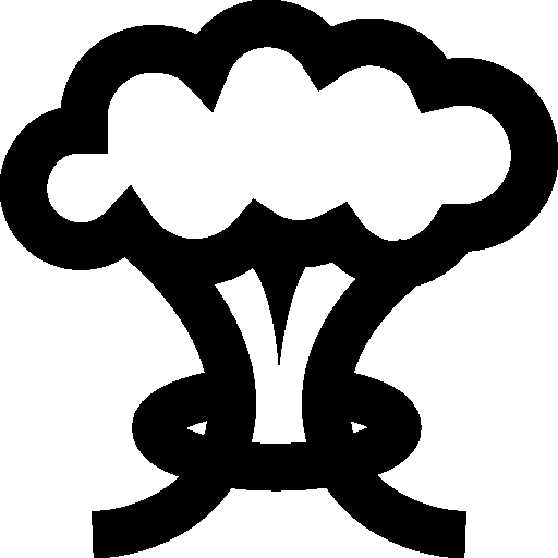 Military Mushroom Cloud Icon Android Iconset