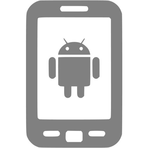 Gray Android Icon