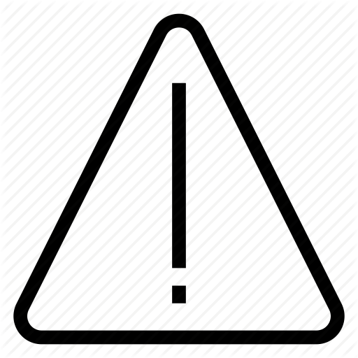 Alert, Error, Exclamation, Warning Icon