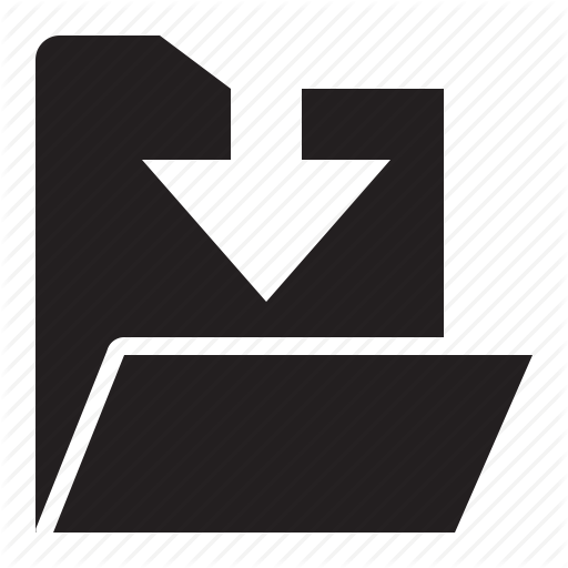 Arrow, Download, Folder, Guardar, Save Icon