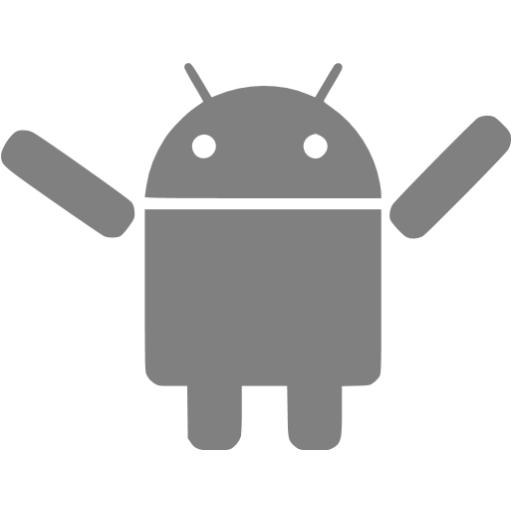 Gray Android Icon