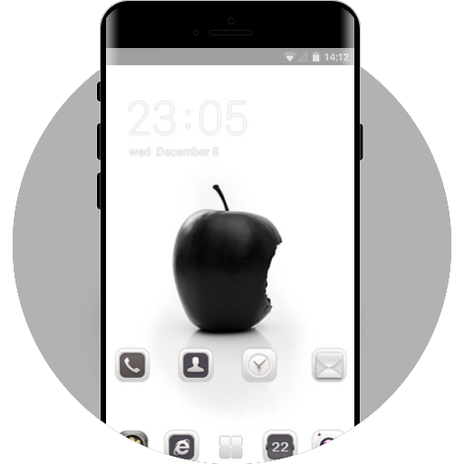 Real Apple Free Android Theme U Launcher