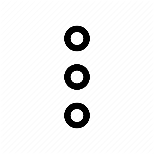 Android, Dots, Menu, More, Show, Three Icon