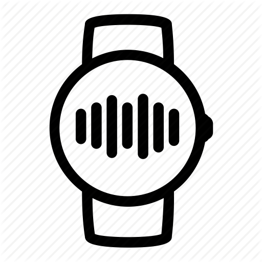 Android, Audio, Music, Sound, Watch, Wave, Wear Icon