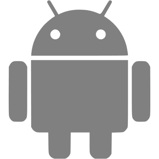 Gray Android Icon