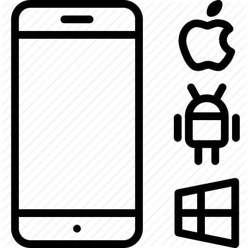 Android, Apple, Mobile, Phone, Windows Icon
