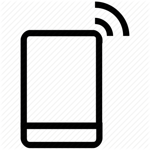 Android, Cell Phone, Lcd, Ultra Thin, Wifi Icon