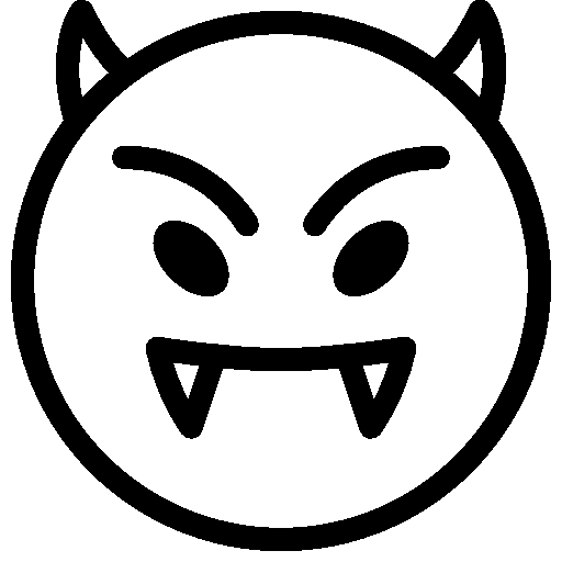 Messaging Devil Icon Ios Iconset