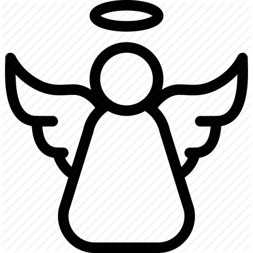 Angel, Christmas, Decoration, Gift, Wings Icon
