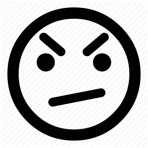 Angry, Emoticon, Emoticons, Insulted, Offended, Smiley Icon