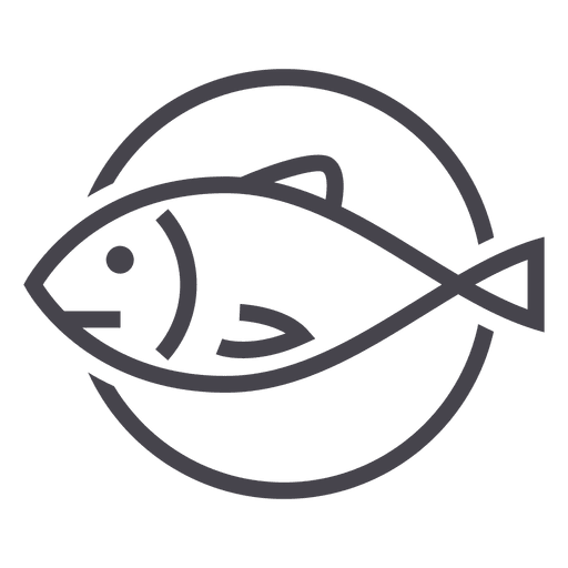 Fishing Fish Animal Icon Logo