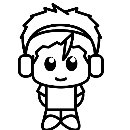 Anime Boy With Headphones