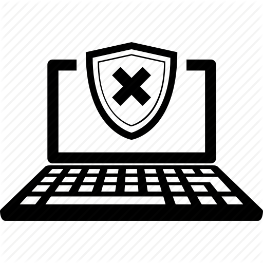 Antivirus, Computer, Laptop, Shield, Unprotected, Unsafe