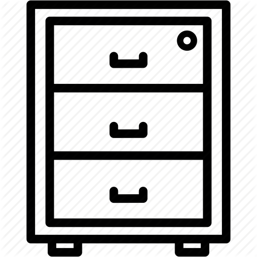 Archive, Cabinet, Documents, Drawer, Storage Icon