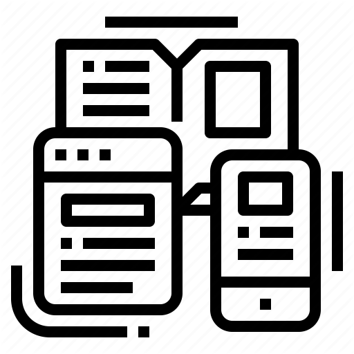 Book, Design, Mockup, Phone, Website Icon