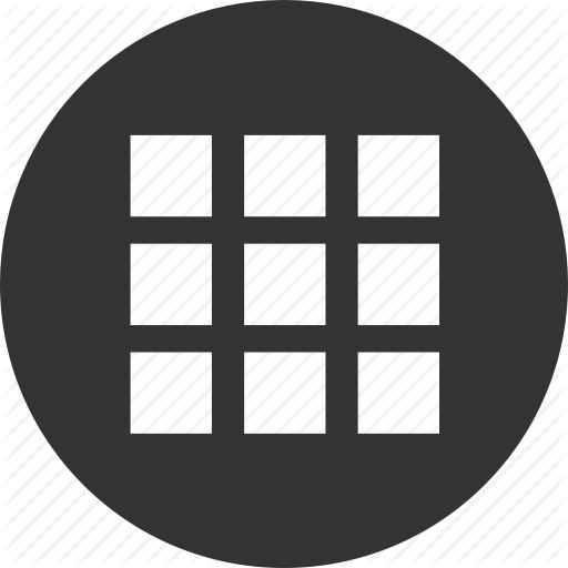 Apps, Grid, Menu Icon