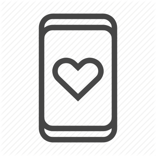 App, Dating, Heart, Love, Mobile, Phone, Smartphone Icon