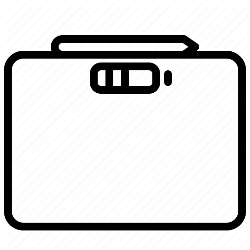 Apple Pencil, Battery, Charging, Ipad Pro, Wireless Icon