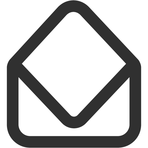 Mail Open Icon Mono General Iconset Custom Icon Design