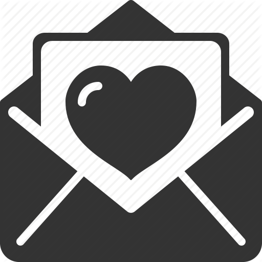 Heart, Letter, Like, Love, Mail, Message Icon