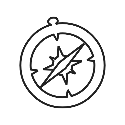 Safari Icon Free Of Social Media Logos Ii Linear Black